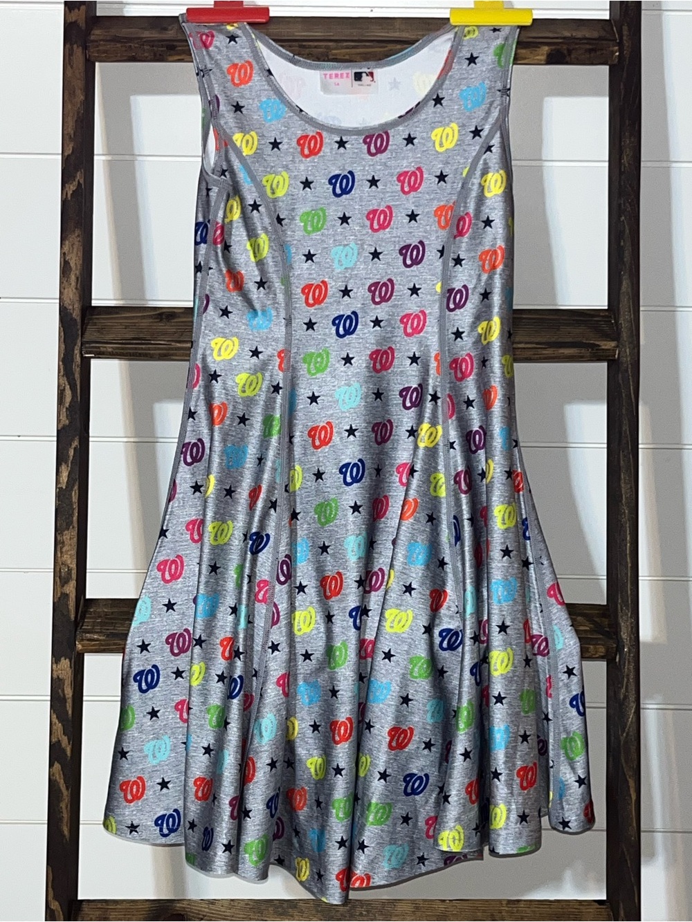Terez Washington Nationals MLB logo dress
